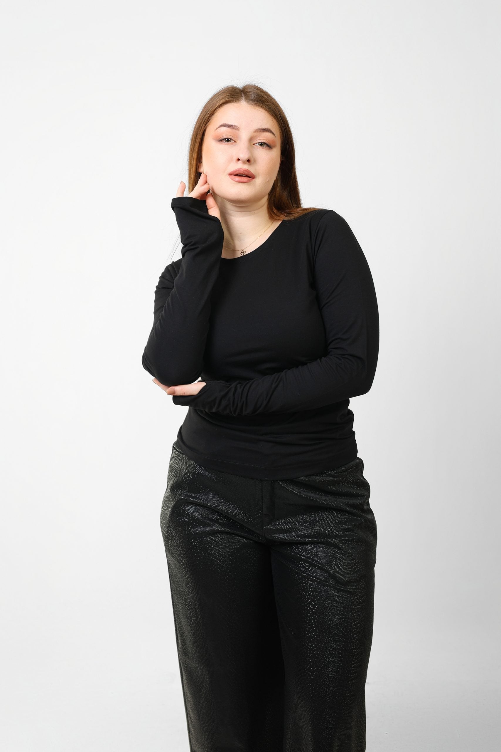 Basic Finger Long Sleeves
