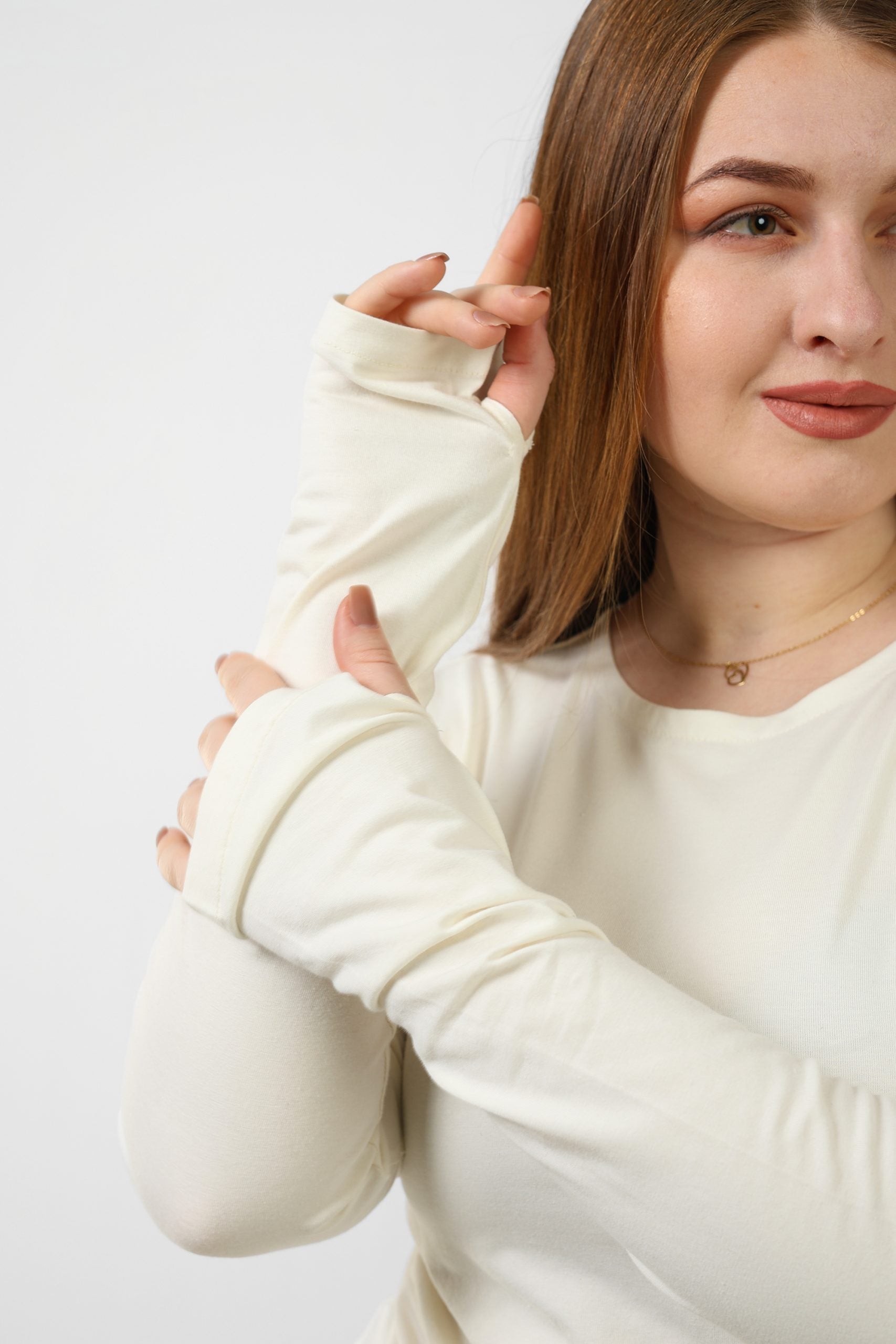 Basic Finger Long Sleeves
