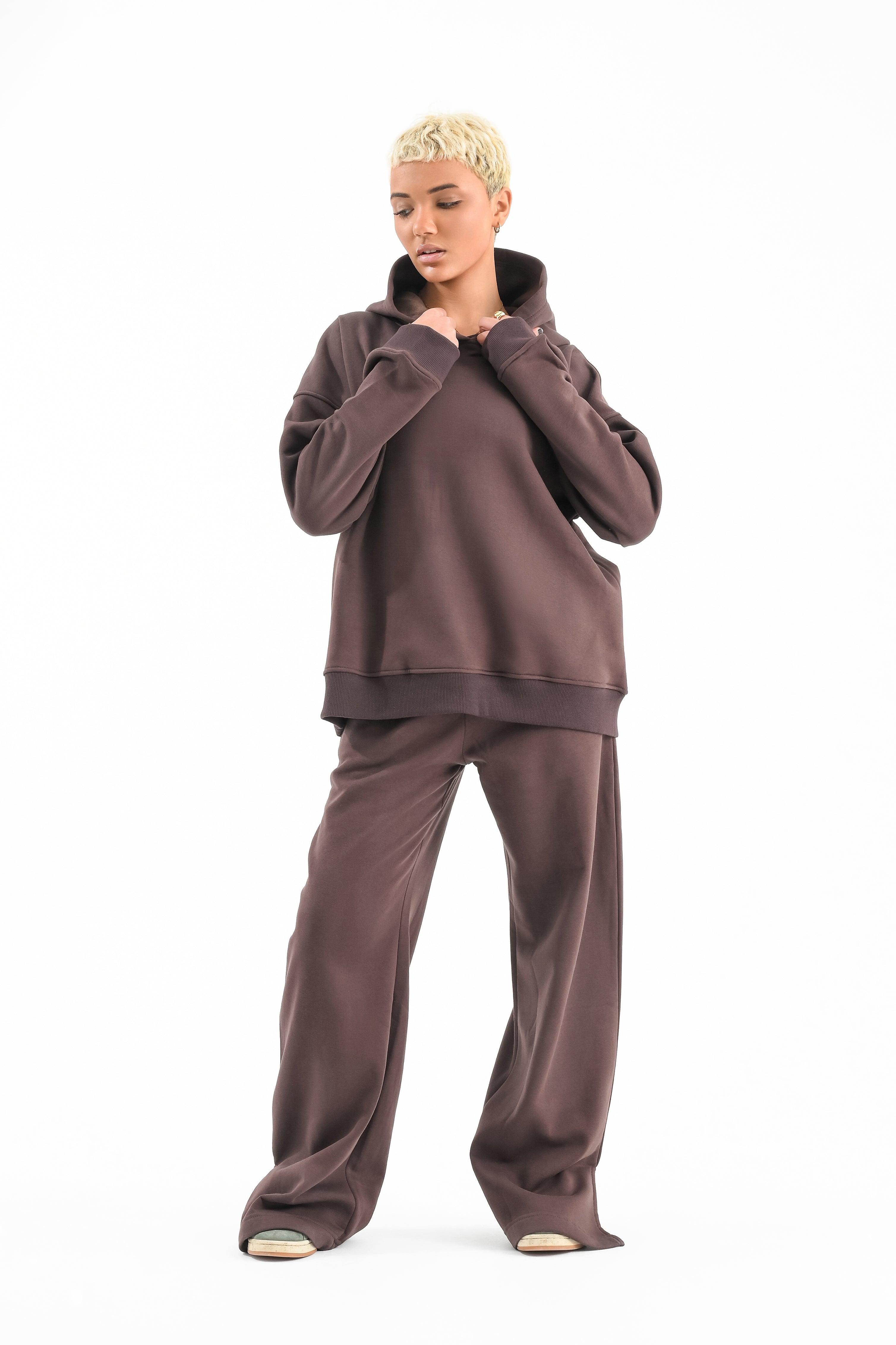 Milton Jersey Set Cappecho