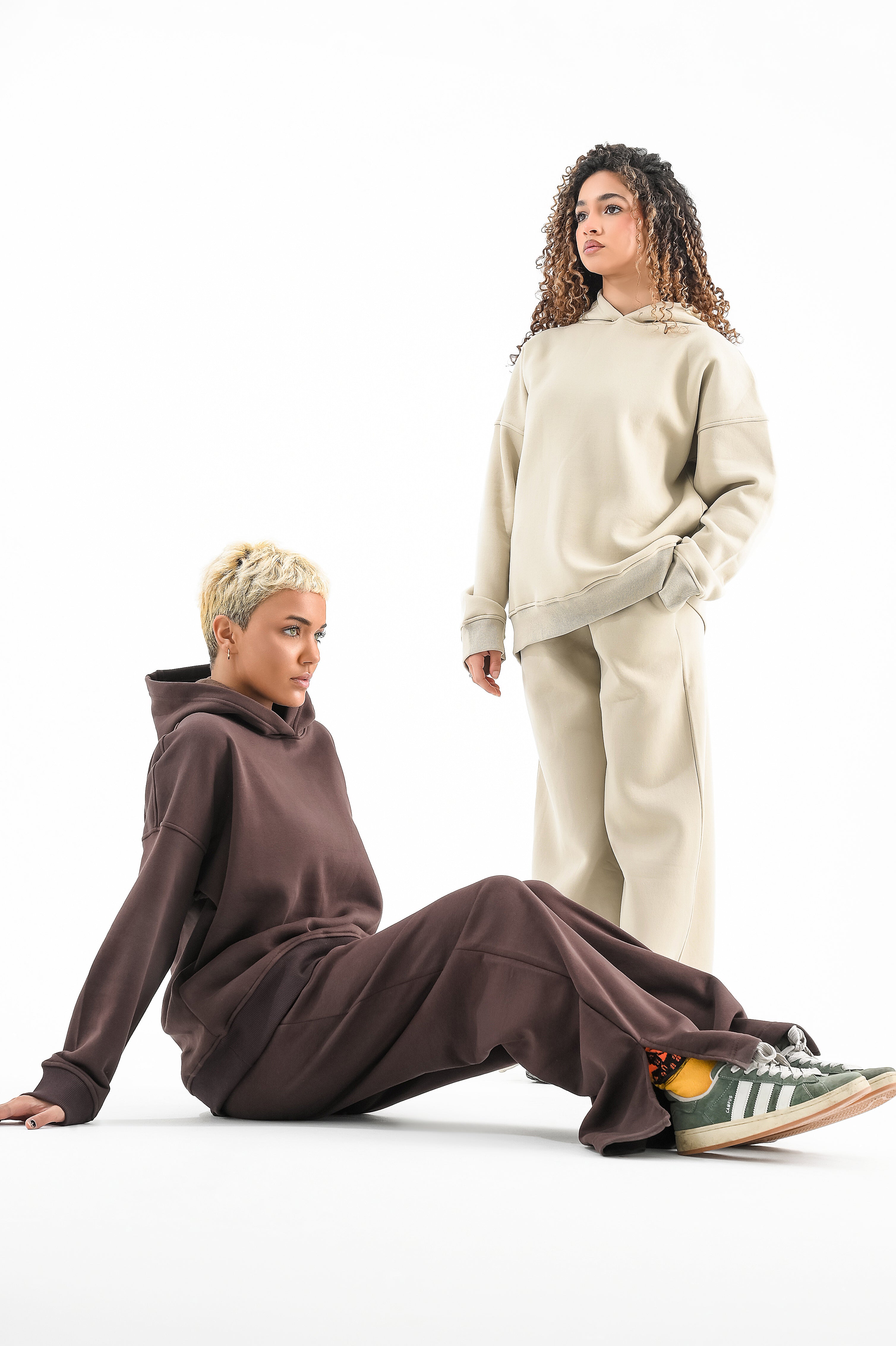 Milton Jersey Set Cappecho