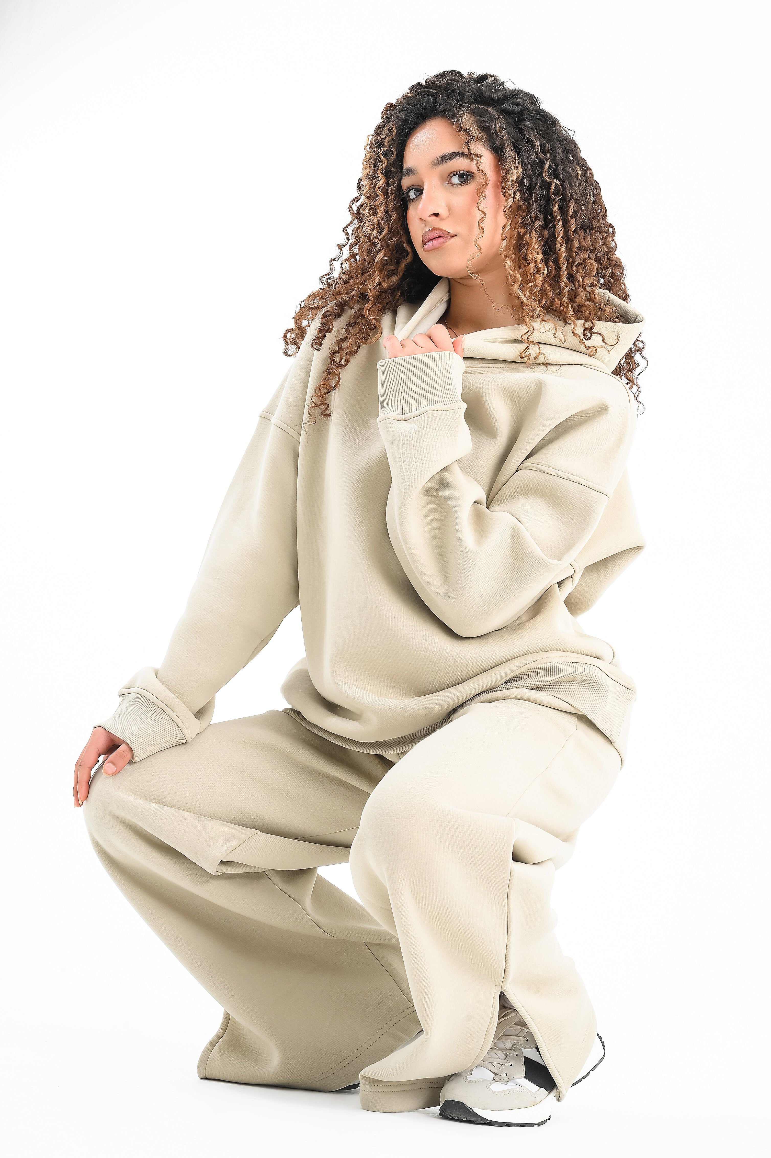 Milton Jersey Set Cappecho