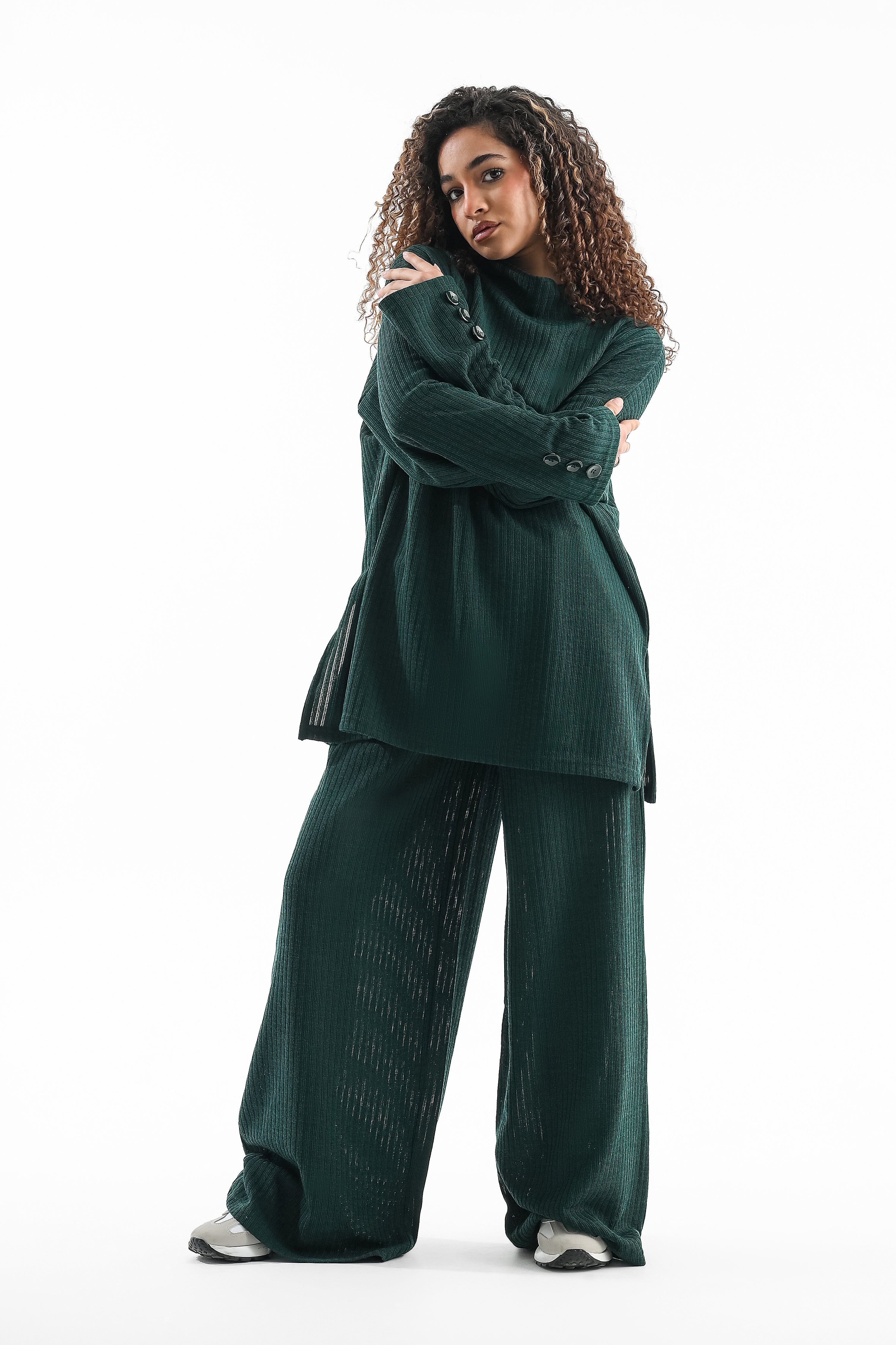 Rib Set High Neck