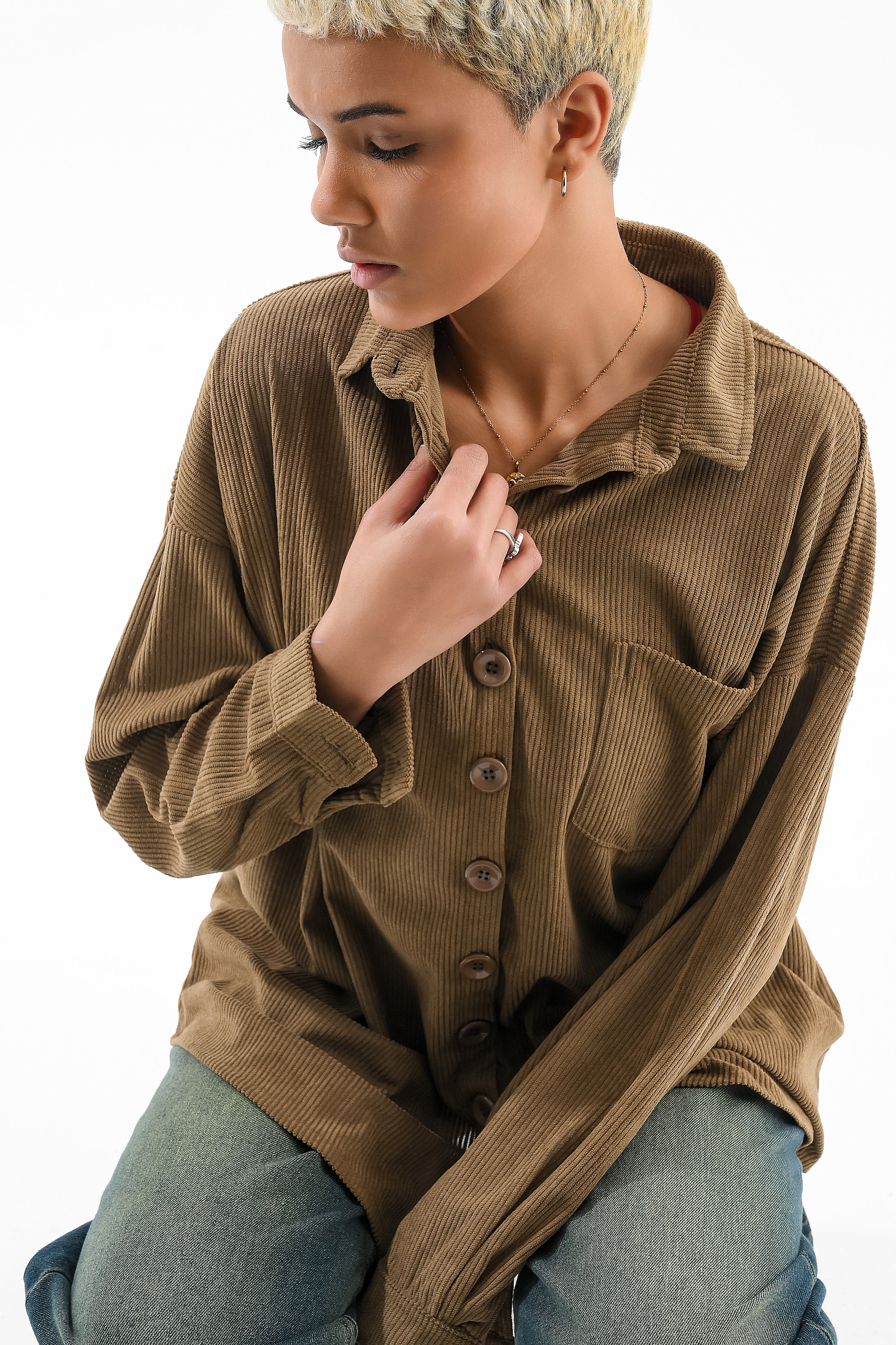 Long Shirt Velvet