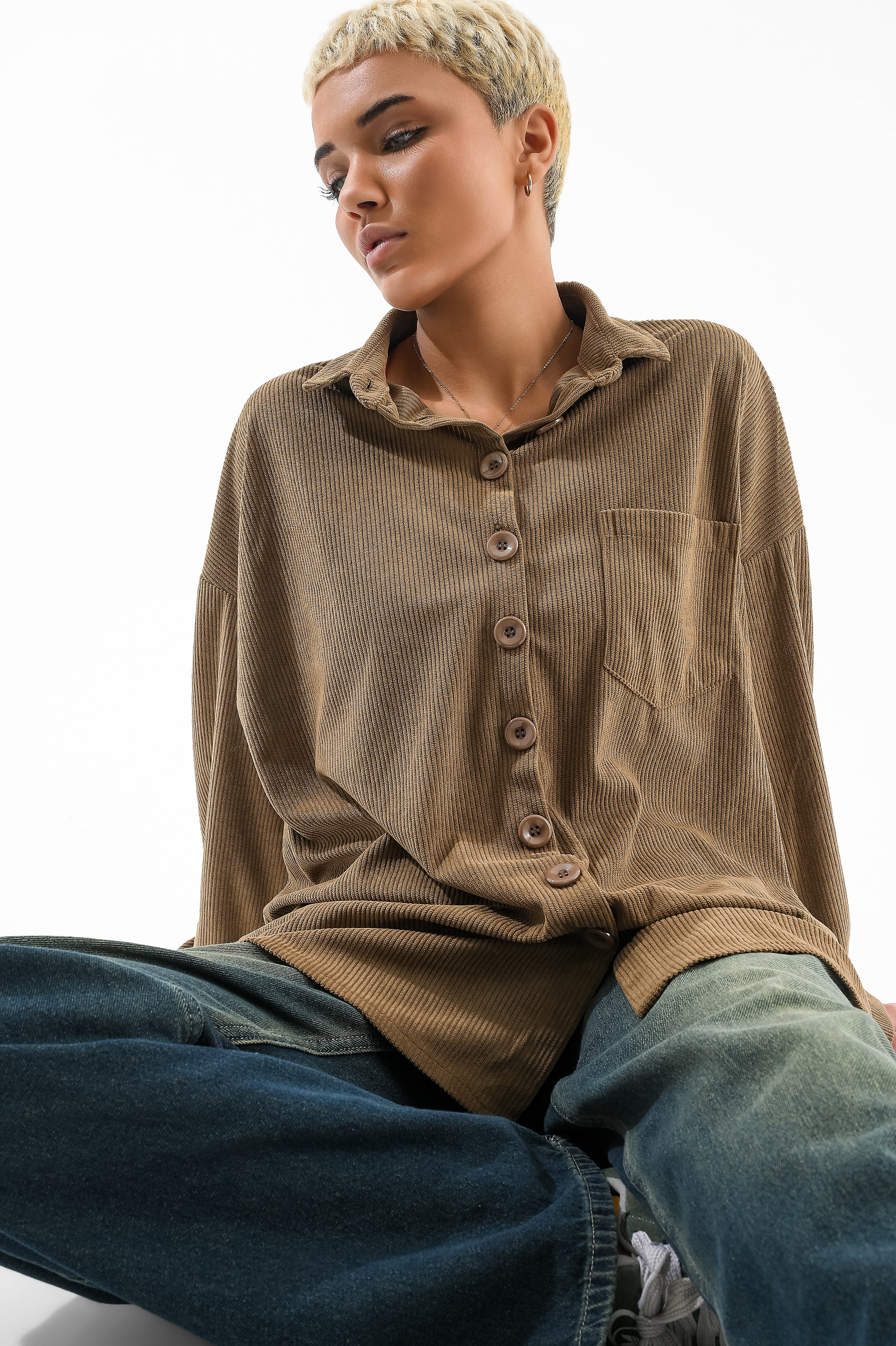 Long Shirt Velvet